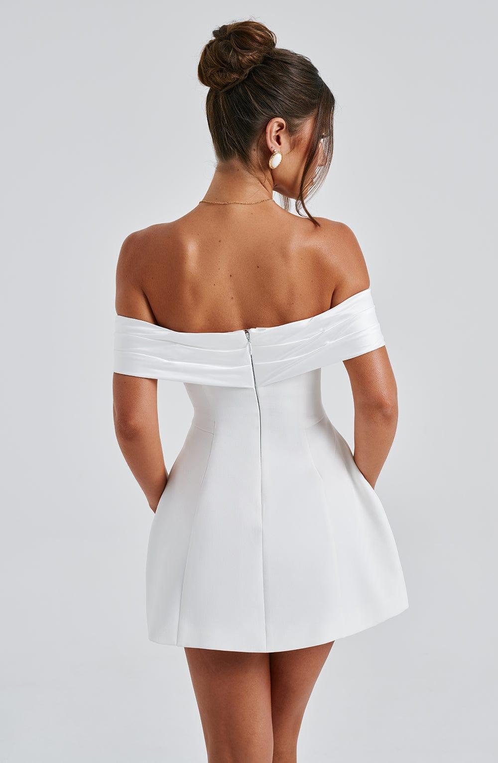 Delta Mini Dress - Ivory Product Image