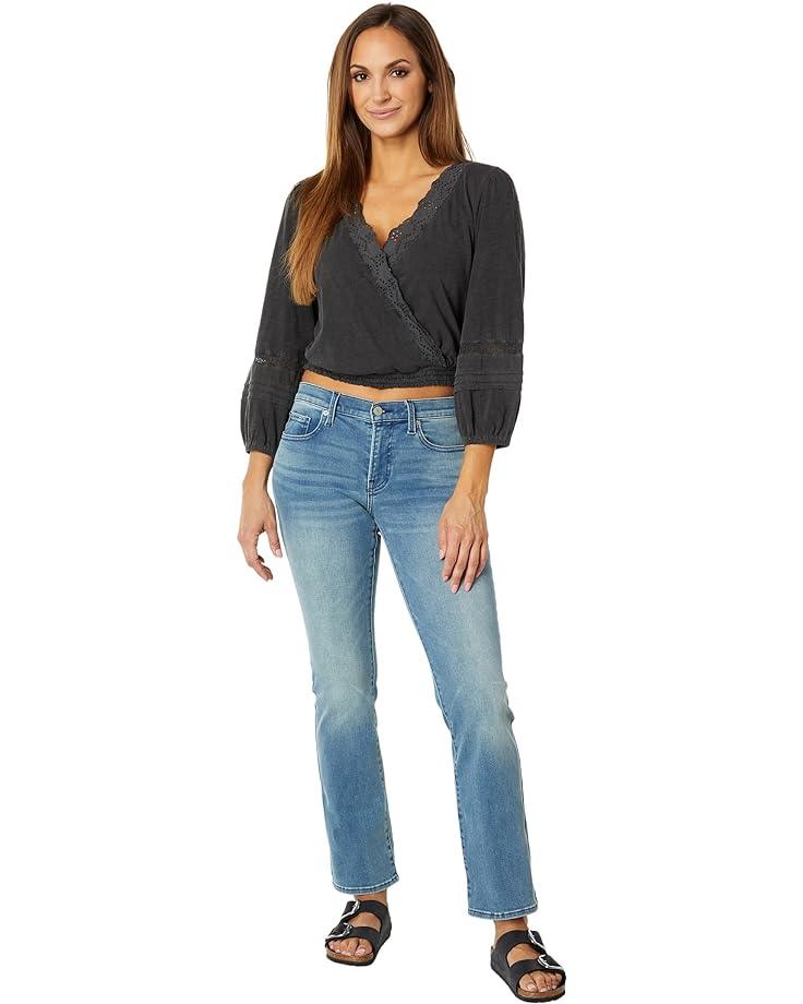 Mid-Rise Sweet Boot Jeans in Clean Black Product Image