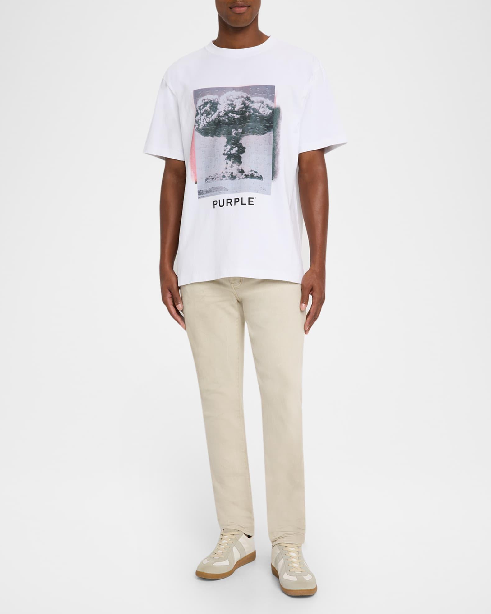 Men's Explosion Puzzle Logo Graphic T-Shirt Product Image