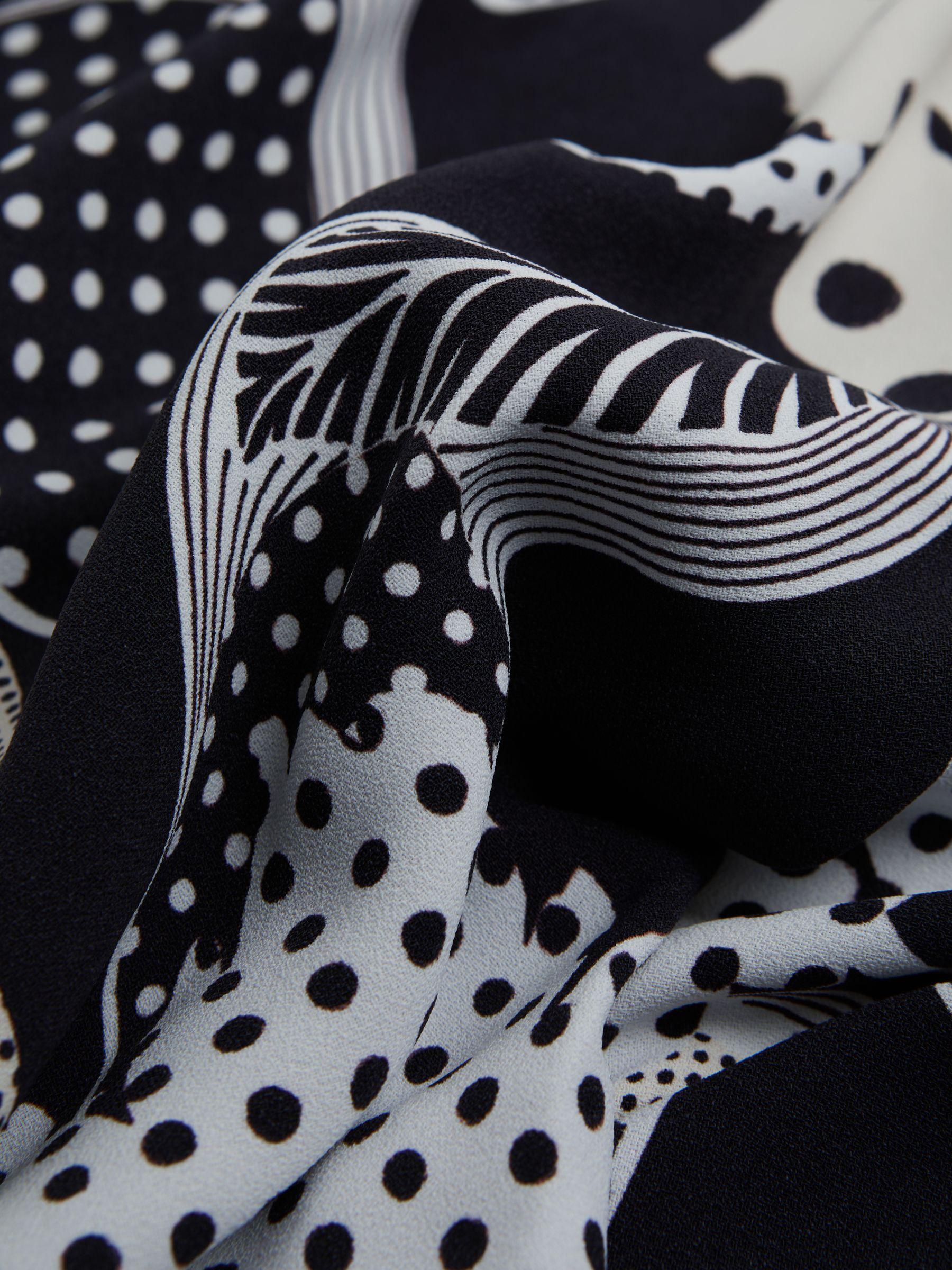 Florere Hybrid Knit Midi Dress in Black Product Image