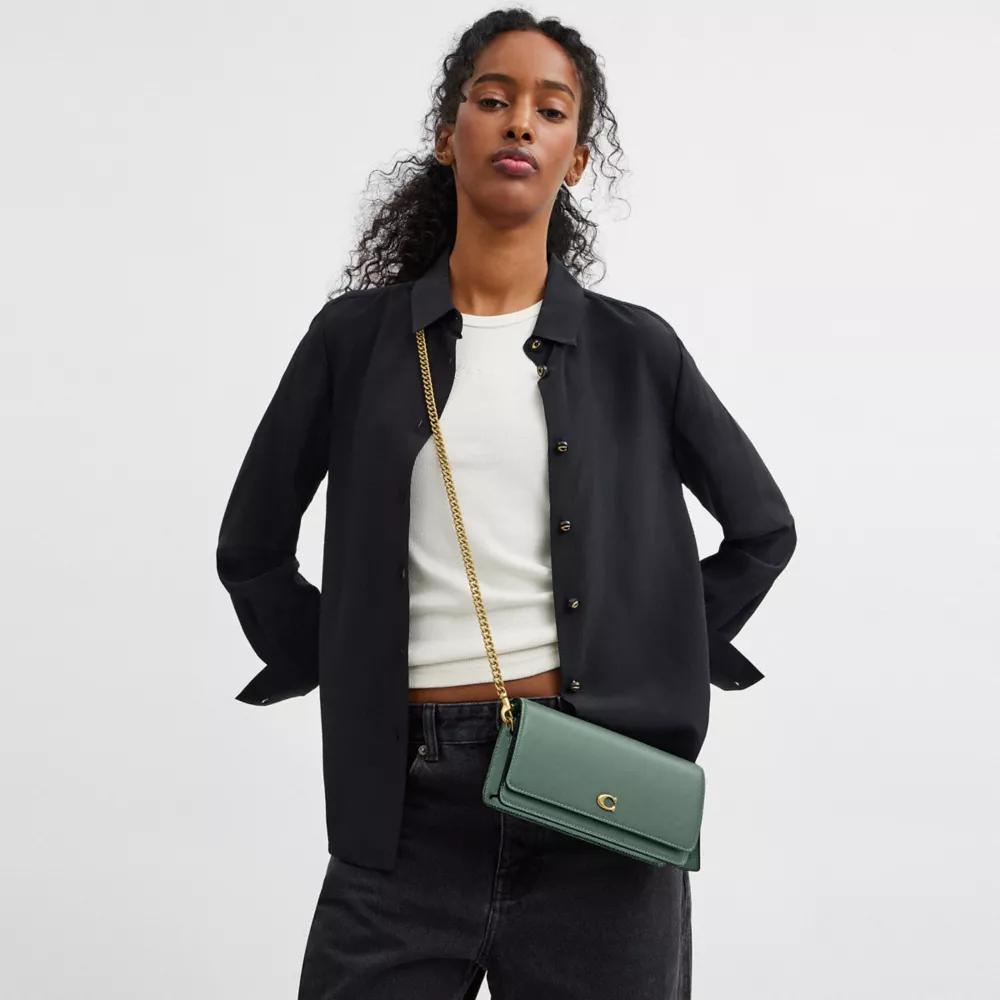 Evie Long Wallet With Chain Product Image