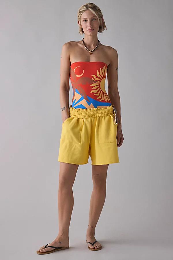 Out From Under Lets Get It Cotton-Blend Knit Sweat Short Womens at Urban Outfitters Product Image