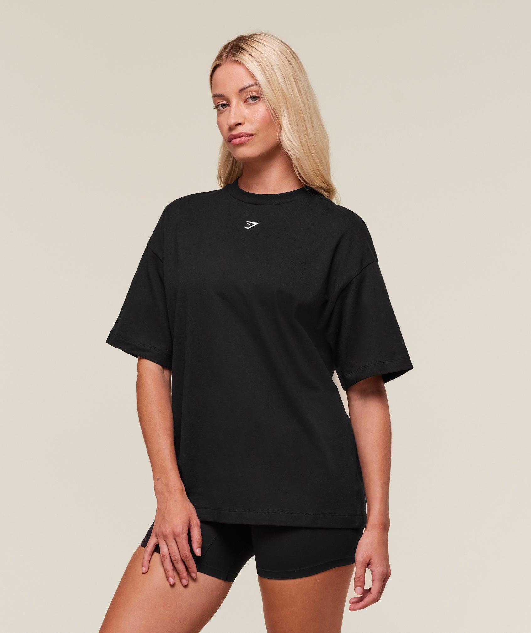 We Do Gym Graphic Oversized T-Shirt Product Image