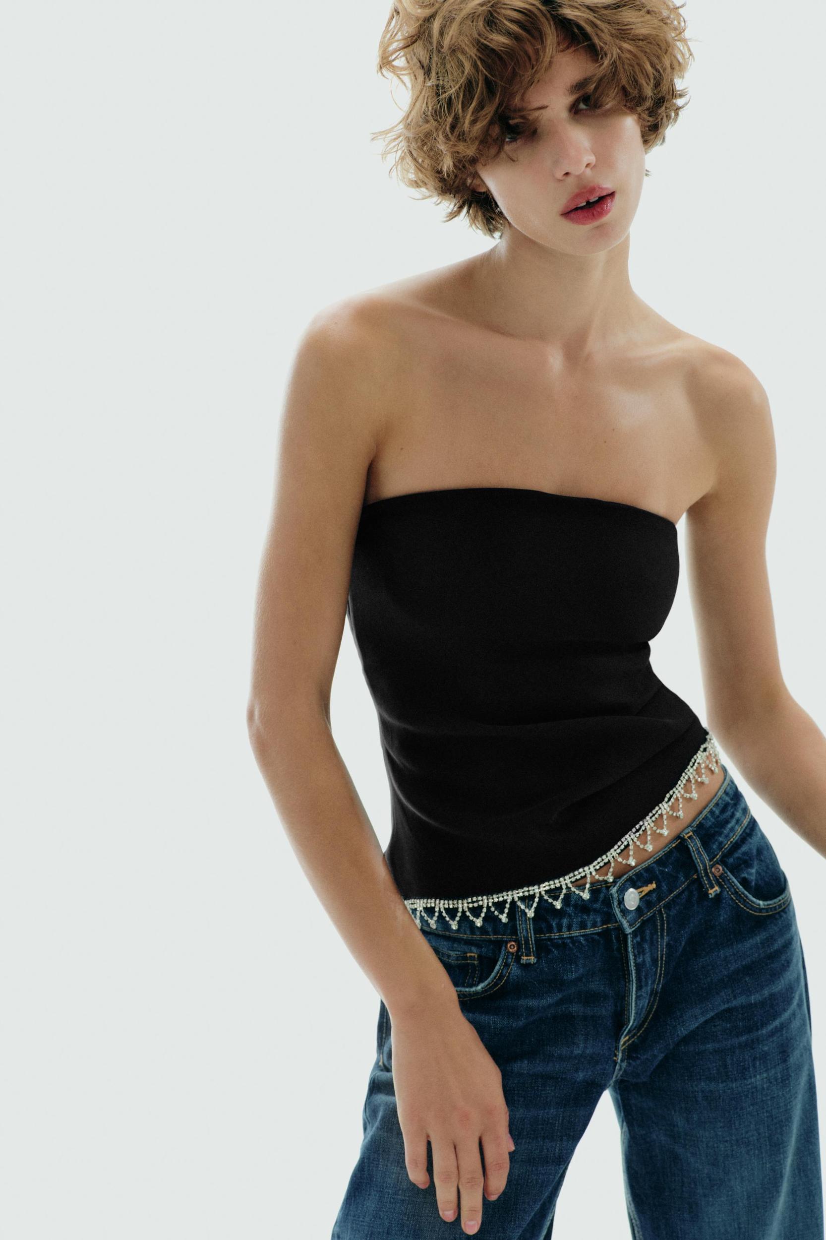 JEWEL STRAPLESS TOP Product Image