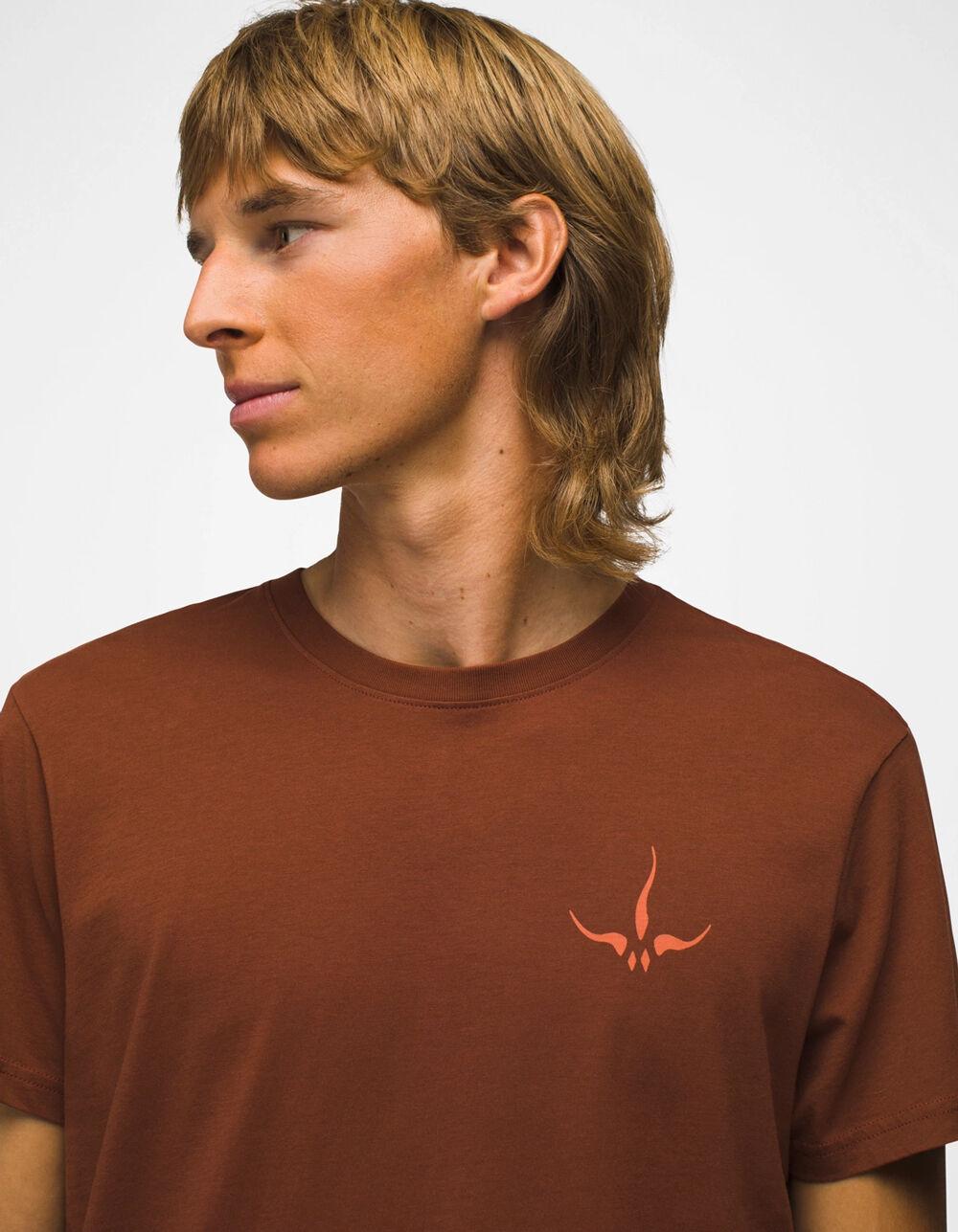 PRANA Heritage Graphic Mens Tee - BRICK Product Image