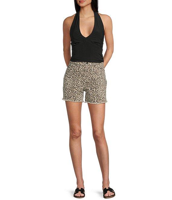 Moa Moa Halter Neck Tie Back Top Product Image