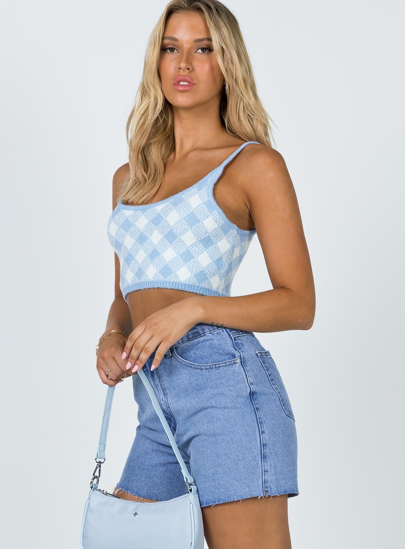 Laurena Midwash Denim Shorts Product Image