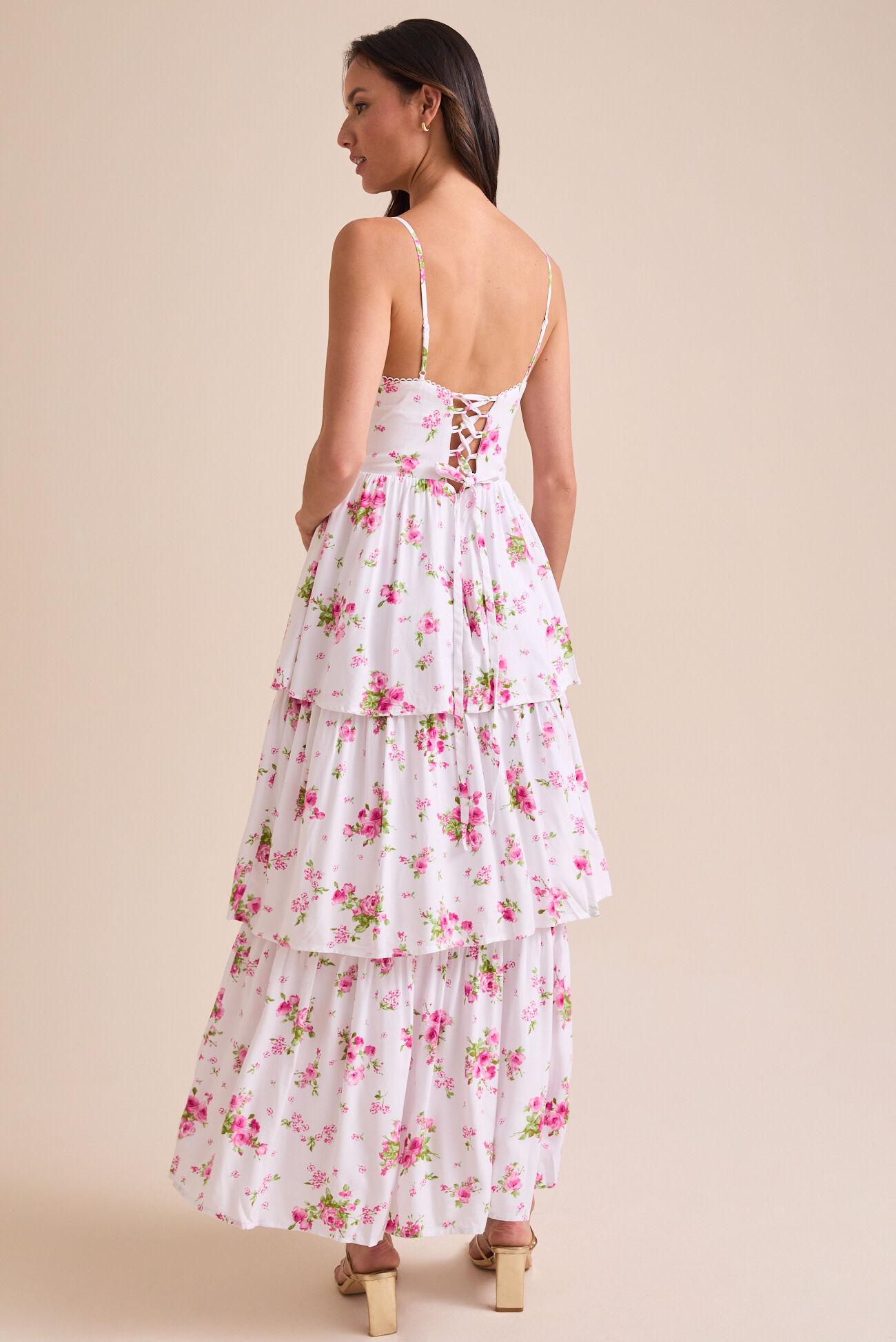Goldice Floral Maxi Dress Product Image