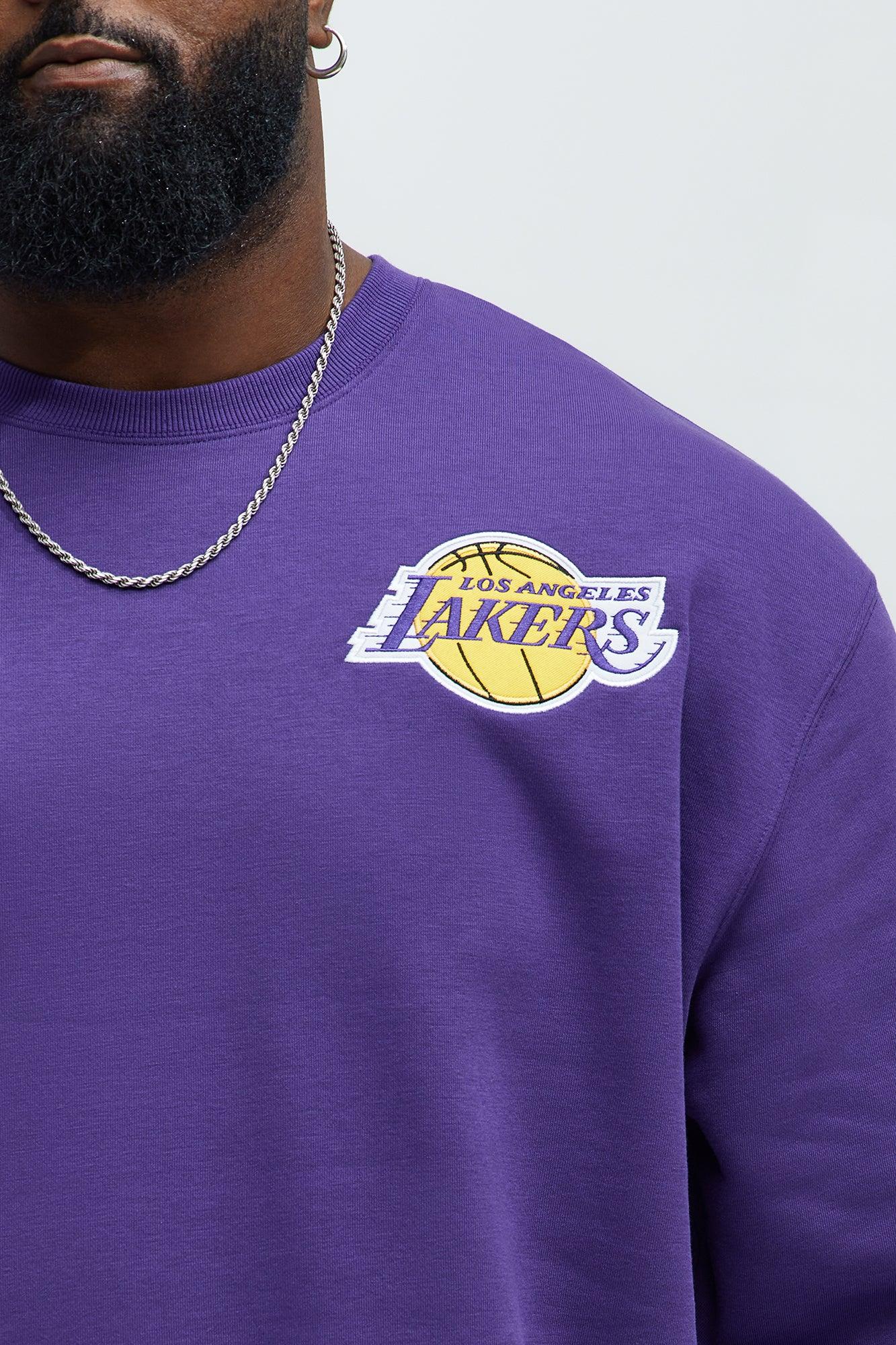 Lakers Loud Crewneck Sweatshirt - Purple Product Image