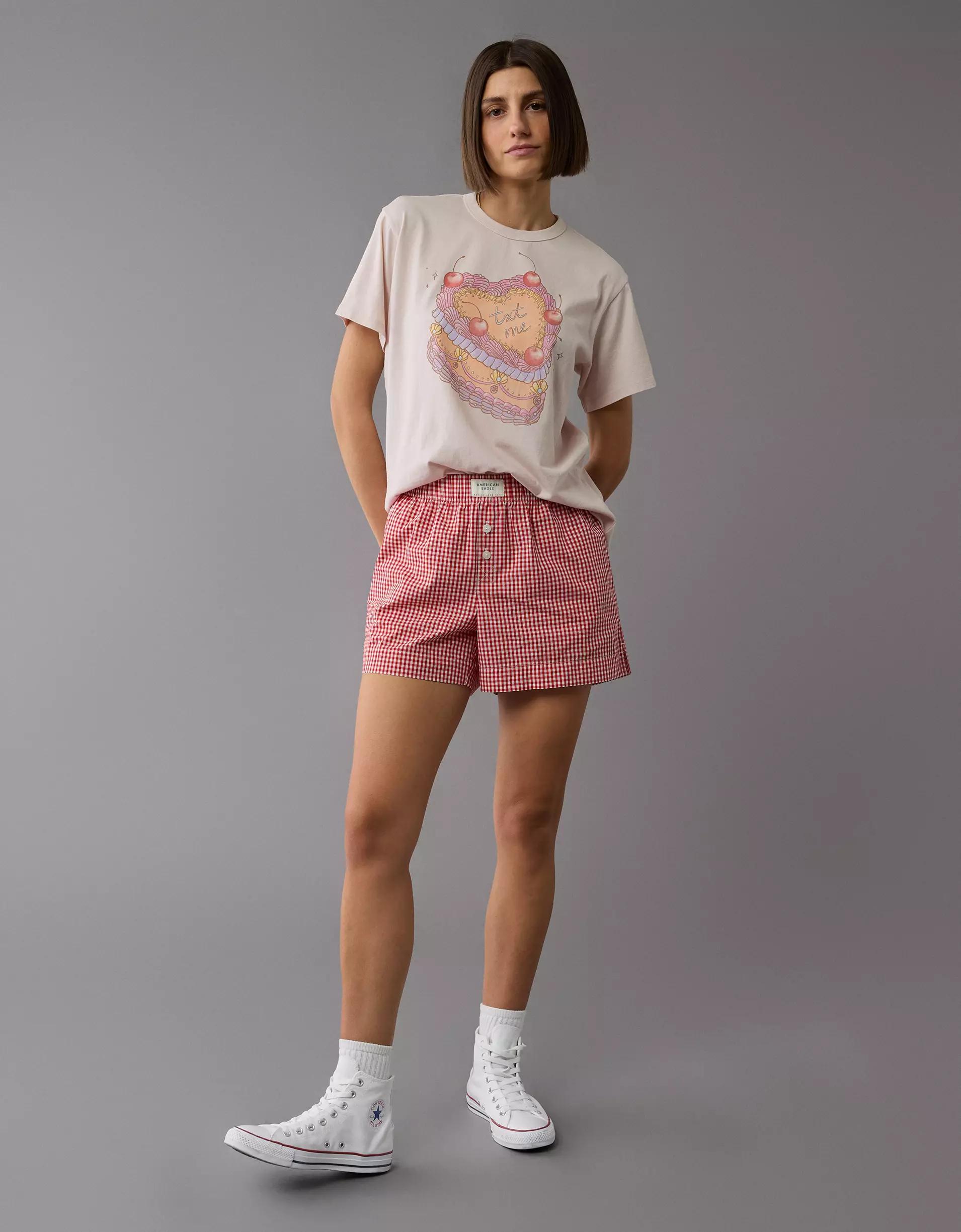 AE Oversized Valentine's Day Graphic T-Shirt Product Image