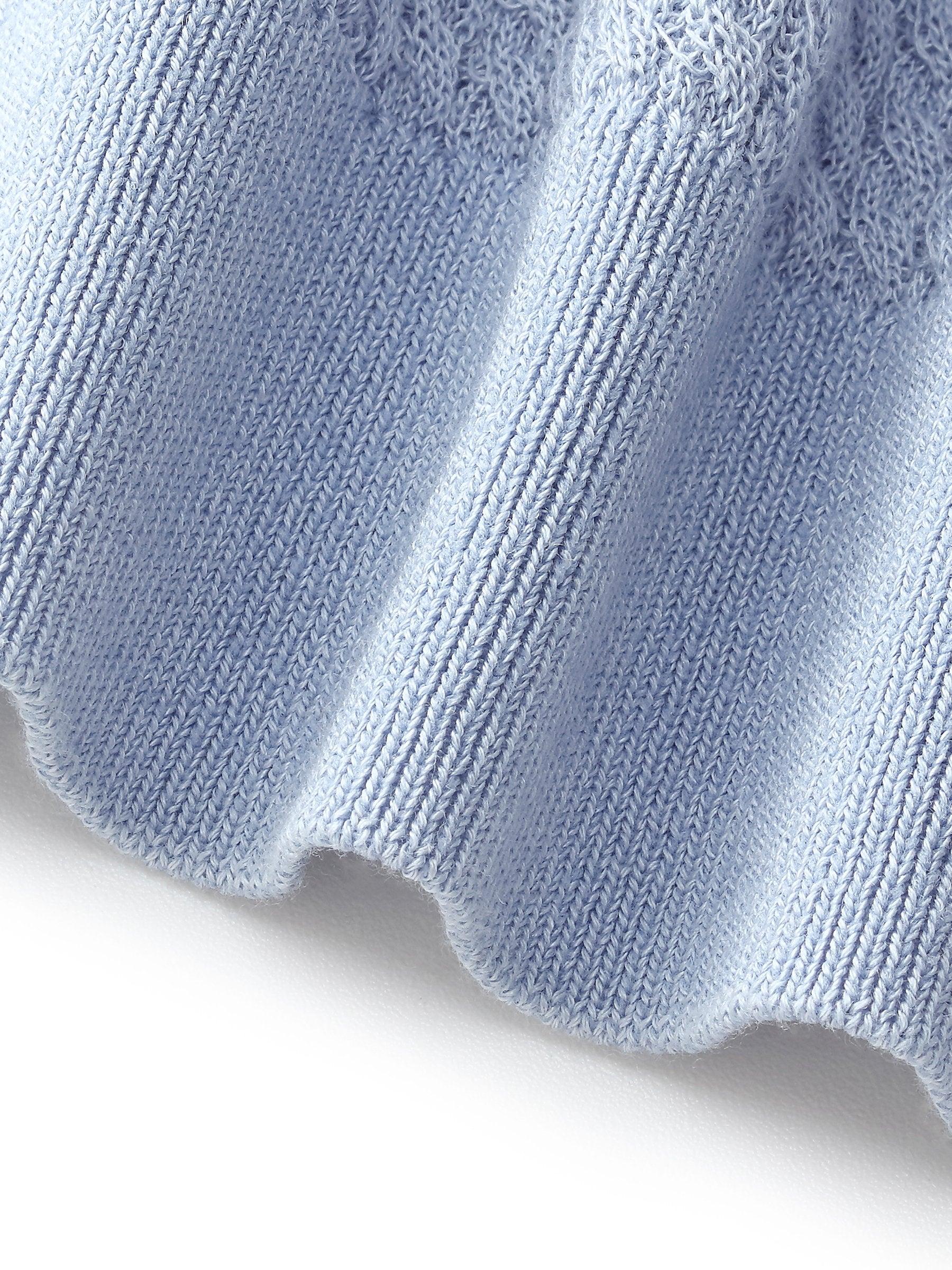 Tencel Blend Half-Zip Women V-Neck Knit Tank Top Product Image