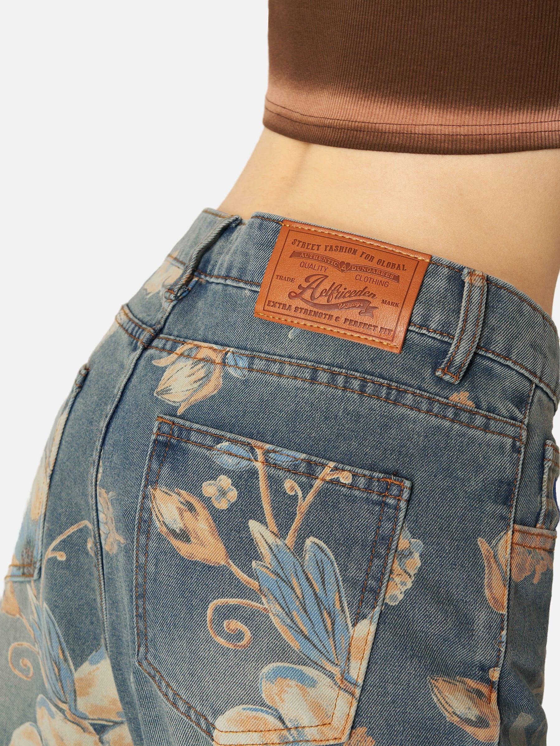 Aelfric Eden Floral Baggy Jeans Product Image