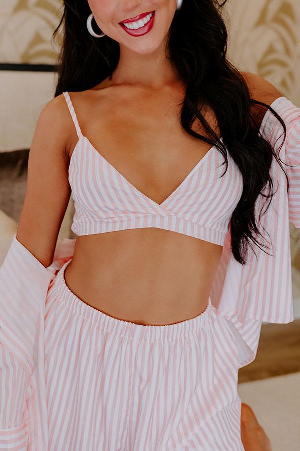 Endlessly Obsessed Stripe Bralette Product Image