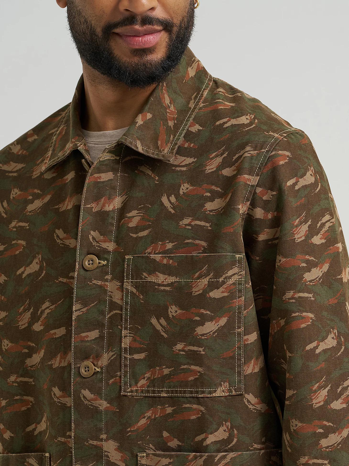 Men's Utility Chore Jacket in Micro Brushstroke Product Image