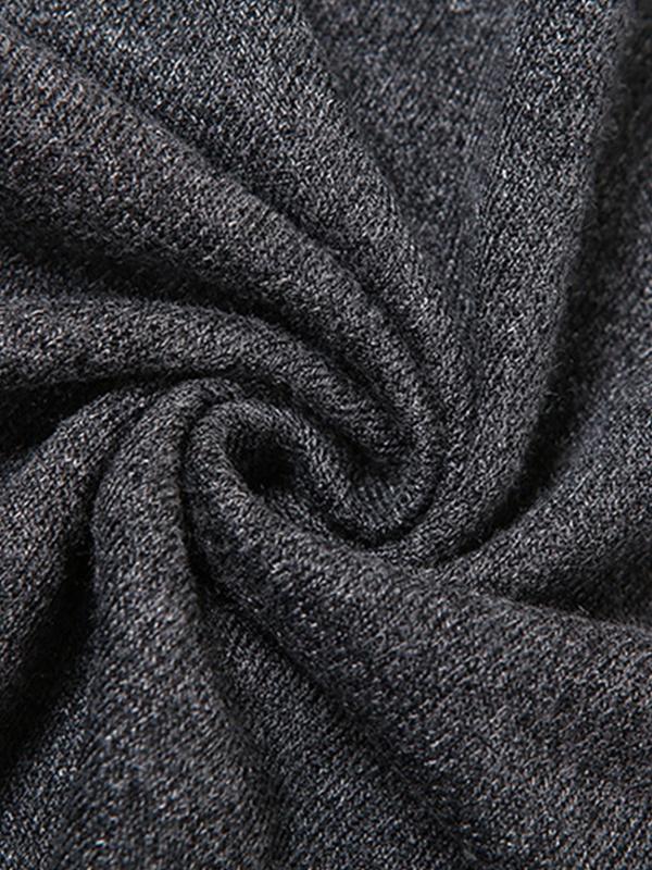 Solid Color Slim Halter Sweater Product Image
