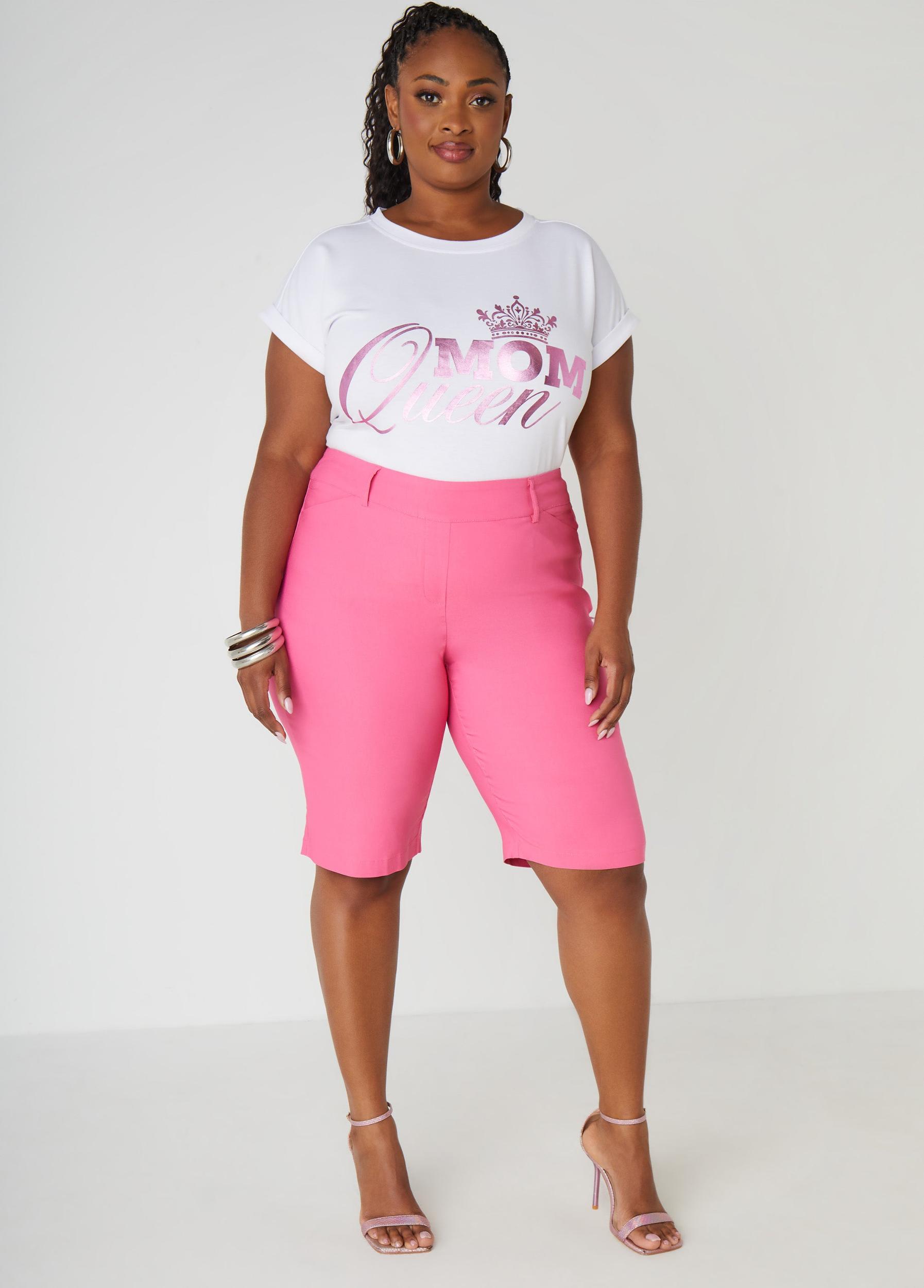 Metallic Mom Queen Graphic Tee Product Image