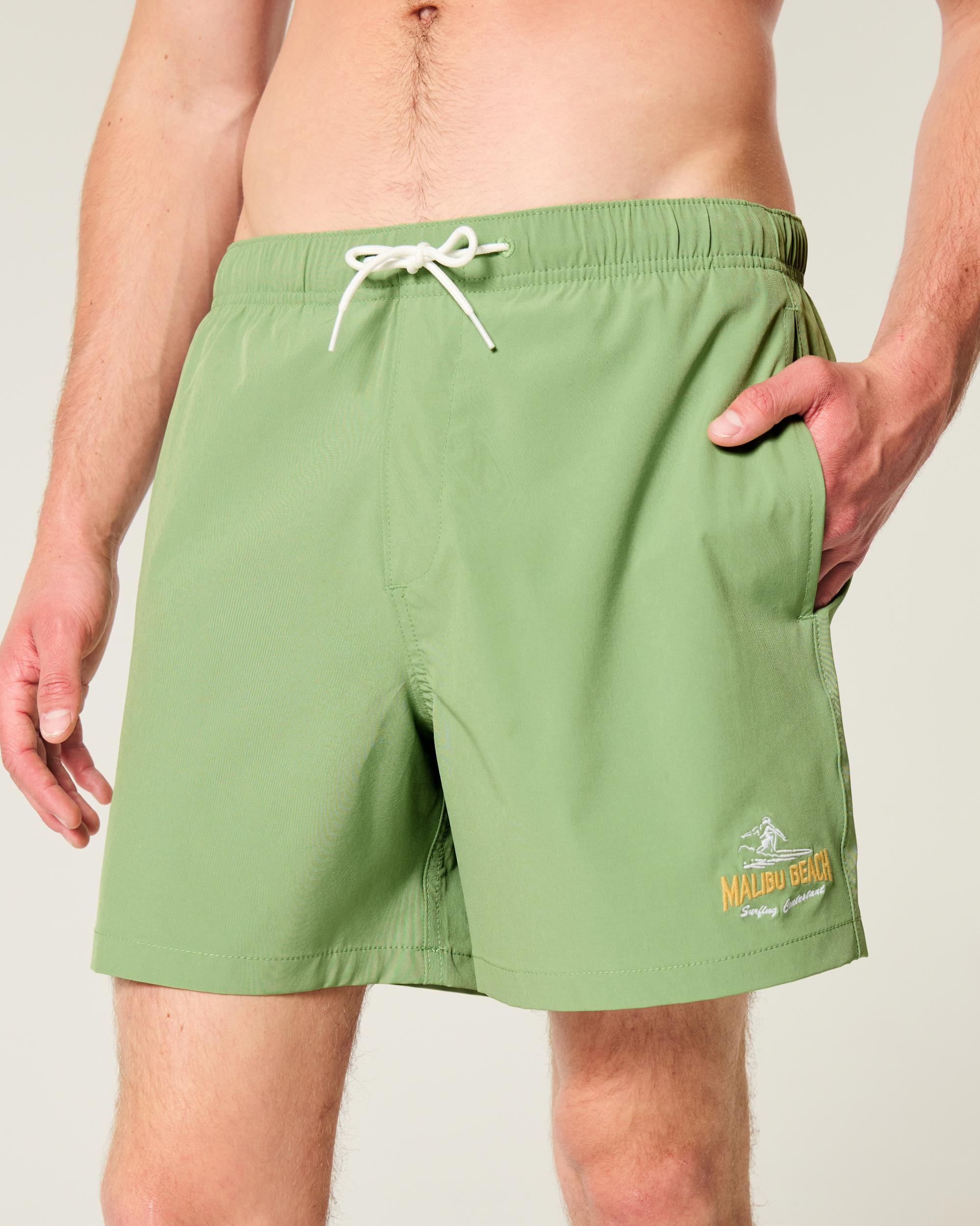 Mid-Thigh Volley Swim Trunks Product Image
