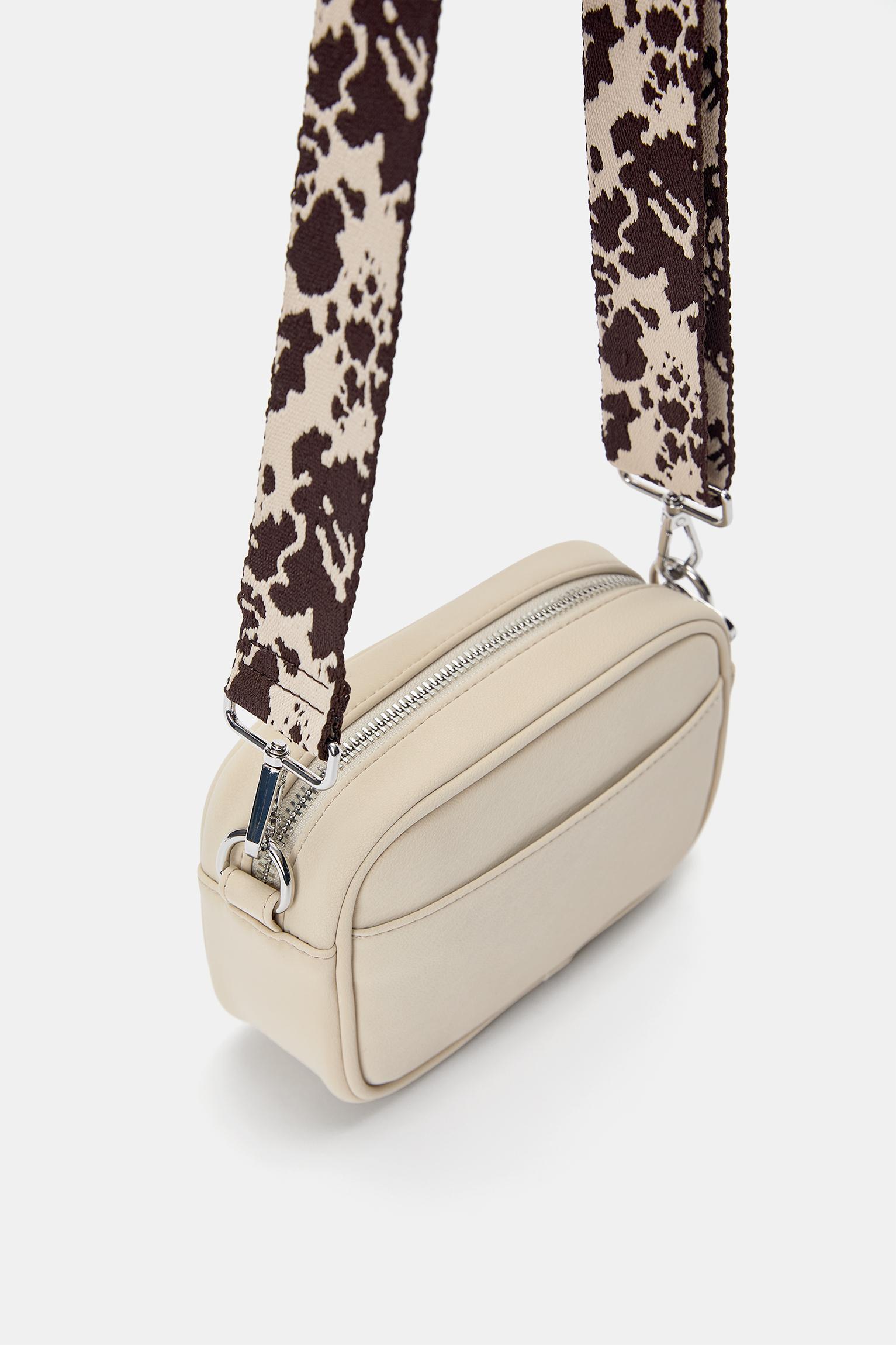 Cow crossbody bag with strap Product Image