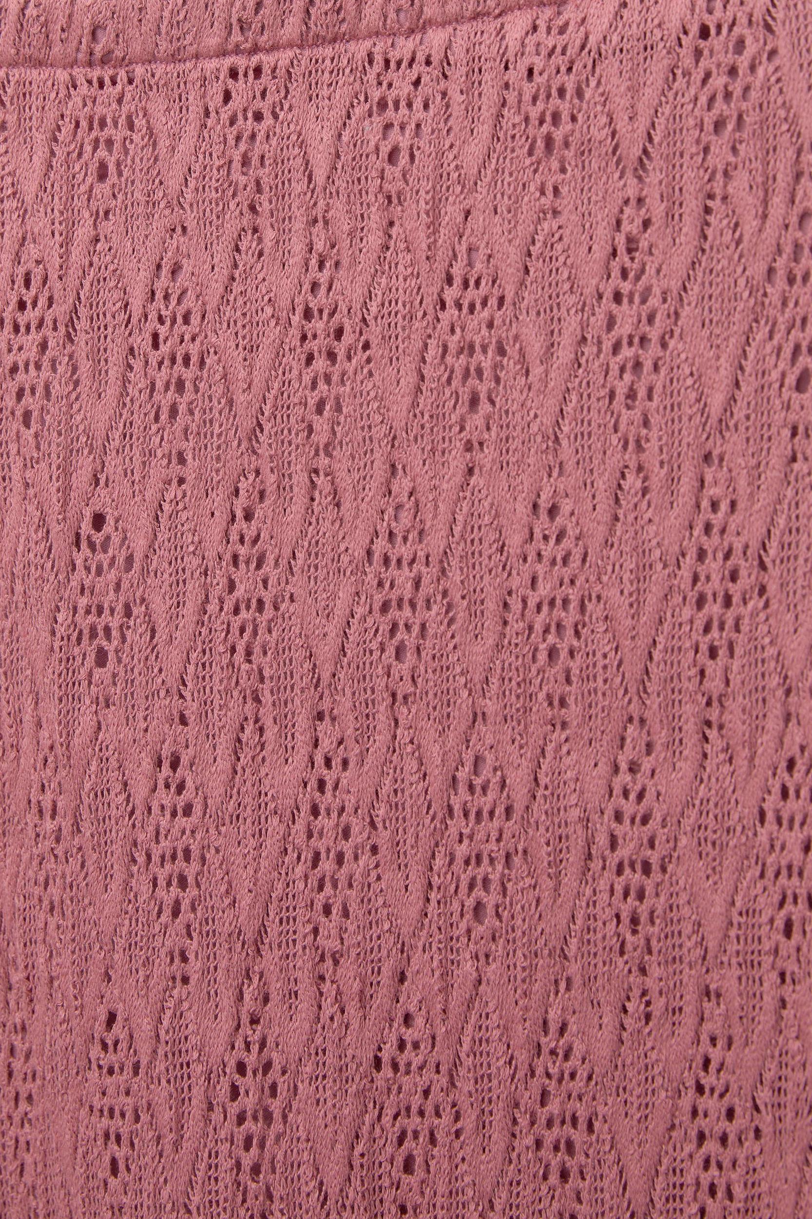 Open-knit midi skirt Product Image