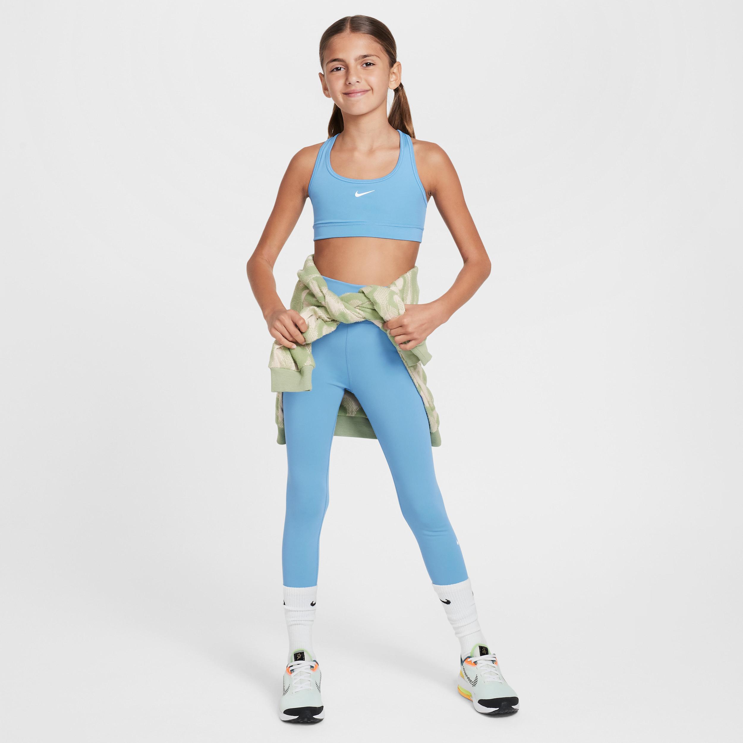 Nike Kids' Dri-FIT Racerback Sports Bra Product Image