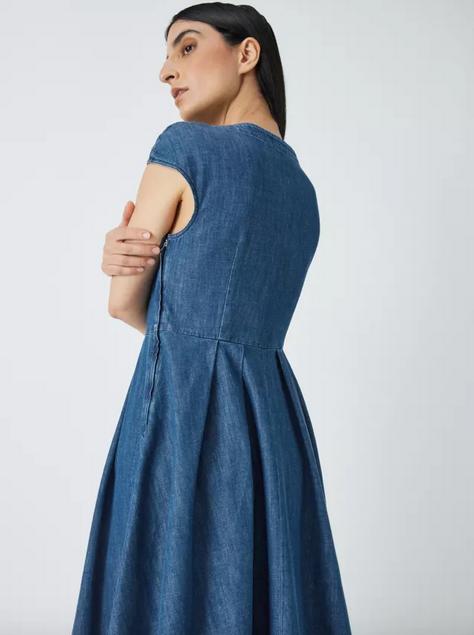 Max Mara Weekend Zuai Denim Wrap Dress Product Image