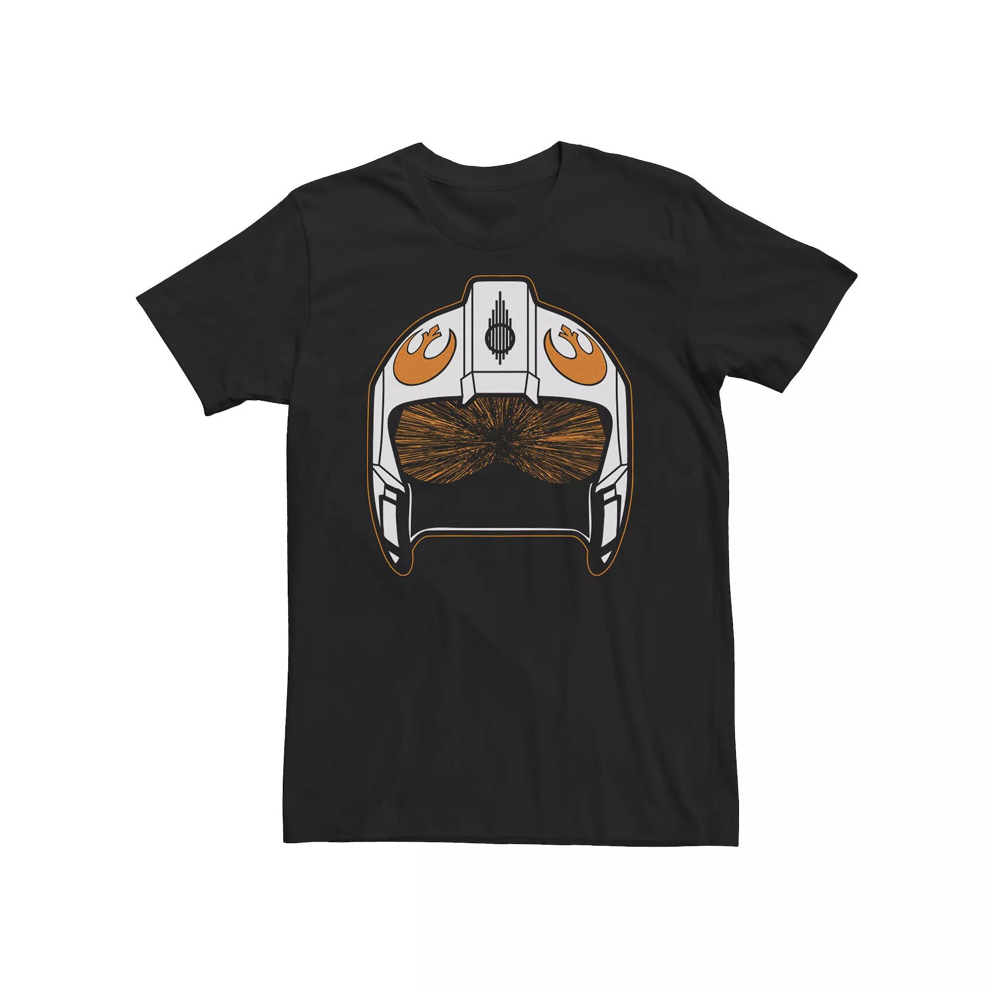 Big & Tall Star Wars The Force Awakens Rebel Helmet Big Face Tee, Men's,  Product Image
