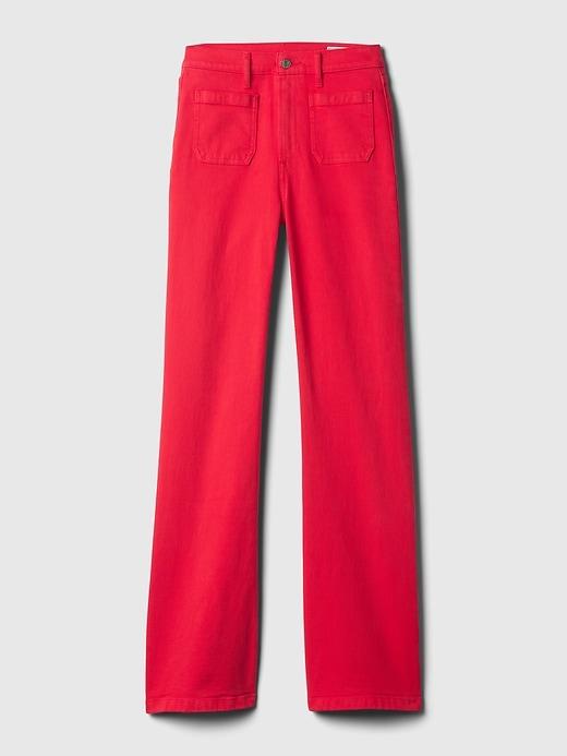 High Rise '70s Flare Jeans Product Image