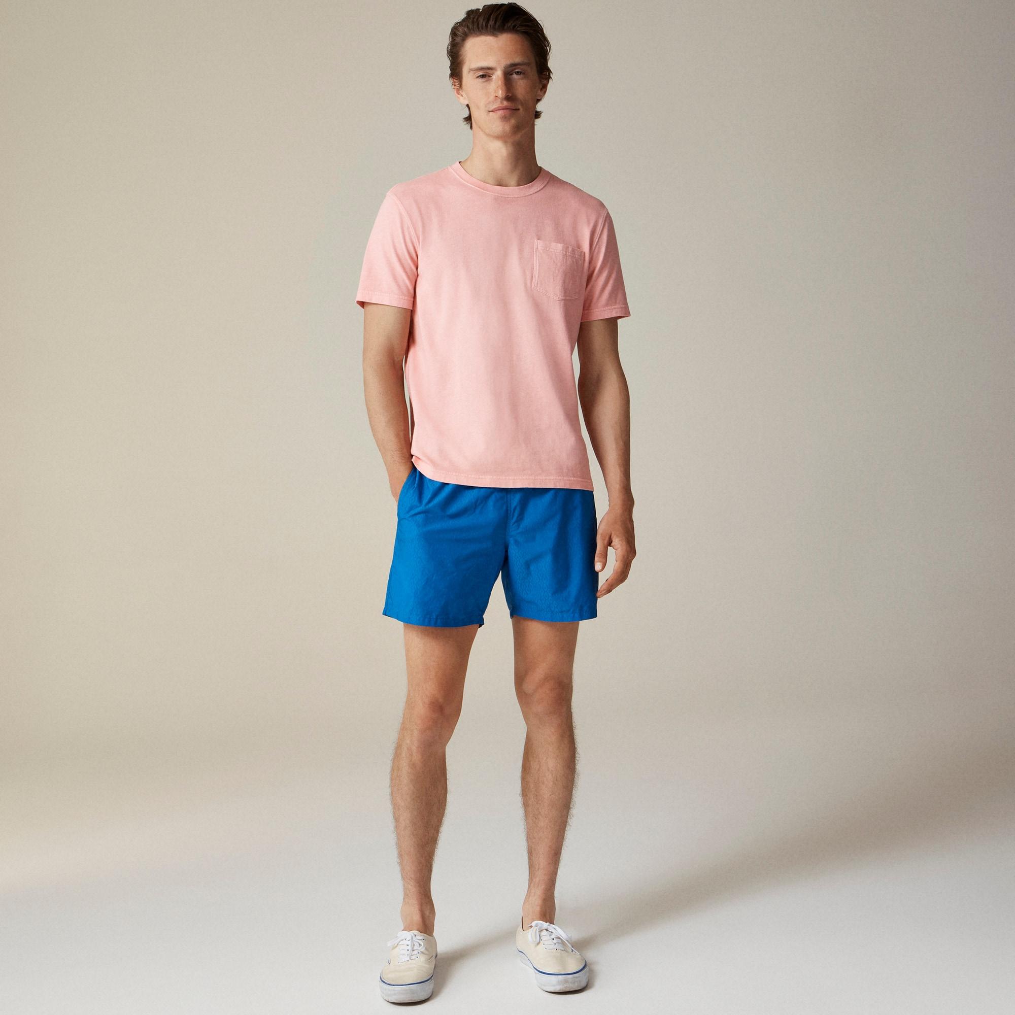 6" swim trunk in jacquard Product Image