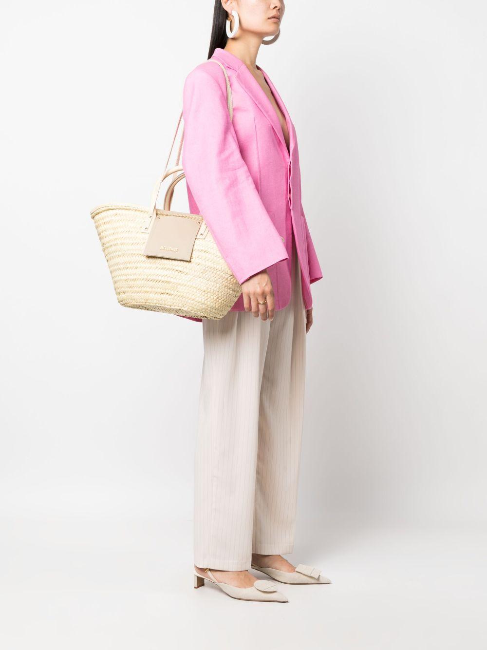 Le Panier Soli raffia tote bag Product Image
