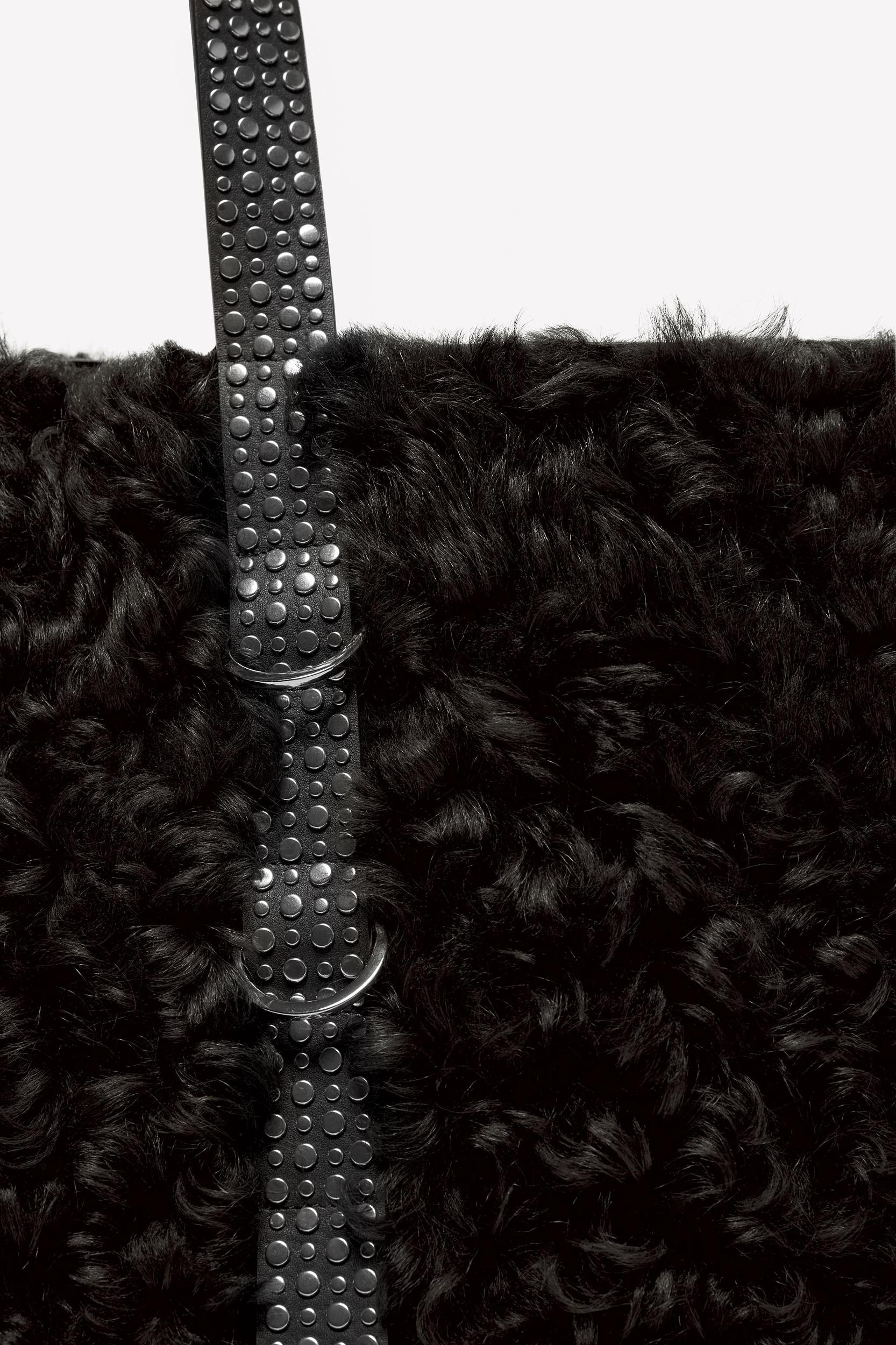 LUDOVIC DE SAINT SERNIN x ZARA LEATHER SHOPPER BAG Product Image