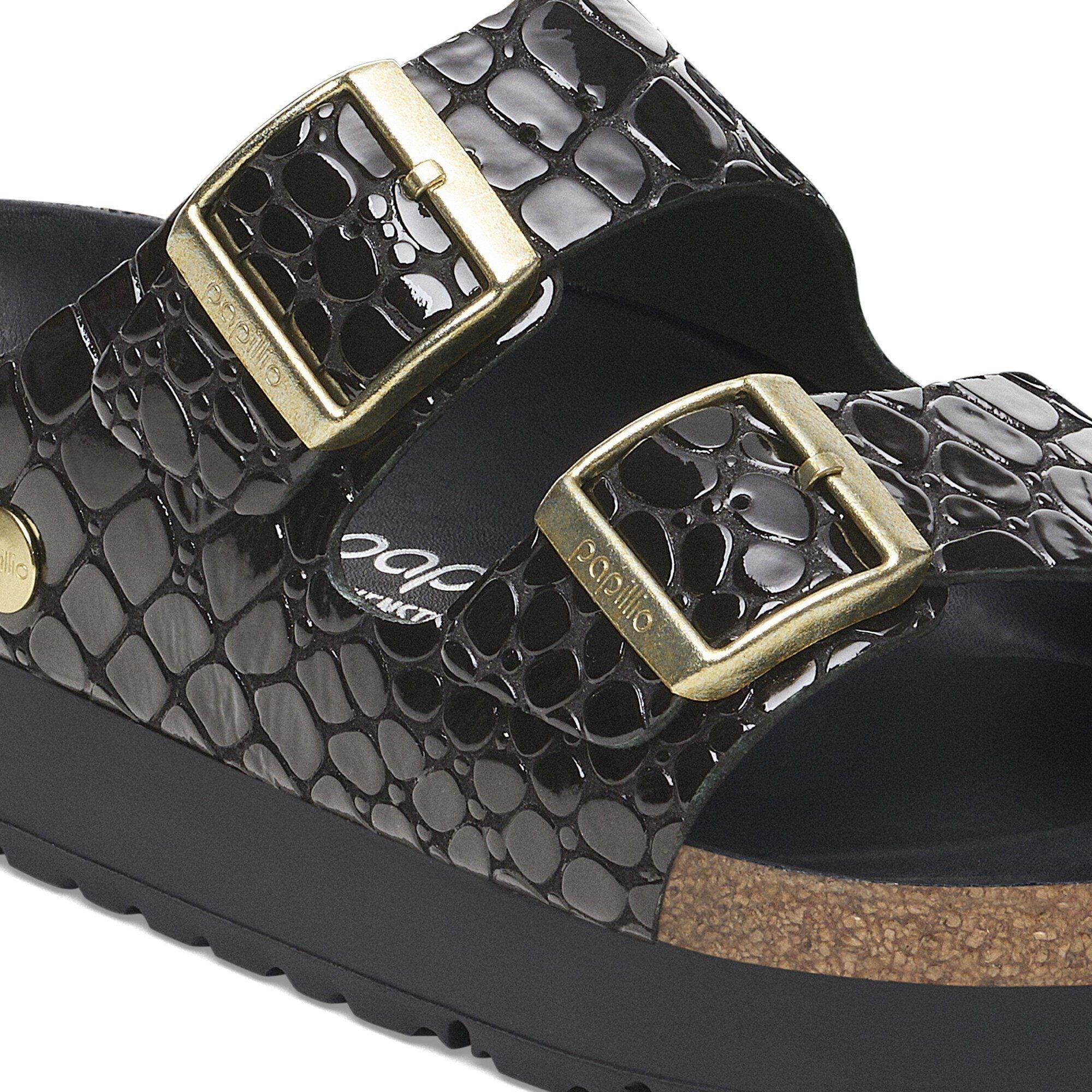 Arizona Flex Platform Leather Patent Black Product Image