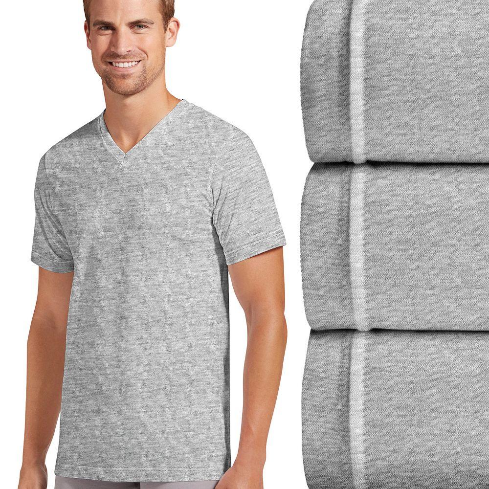 Men's Jockey® Classic 3-pack V-Neck Undershirt,  Product Image