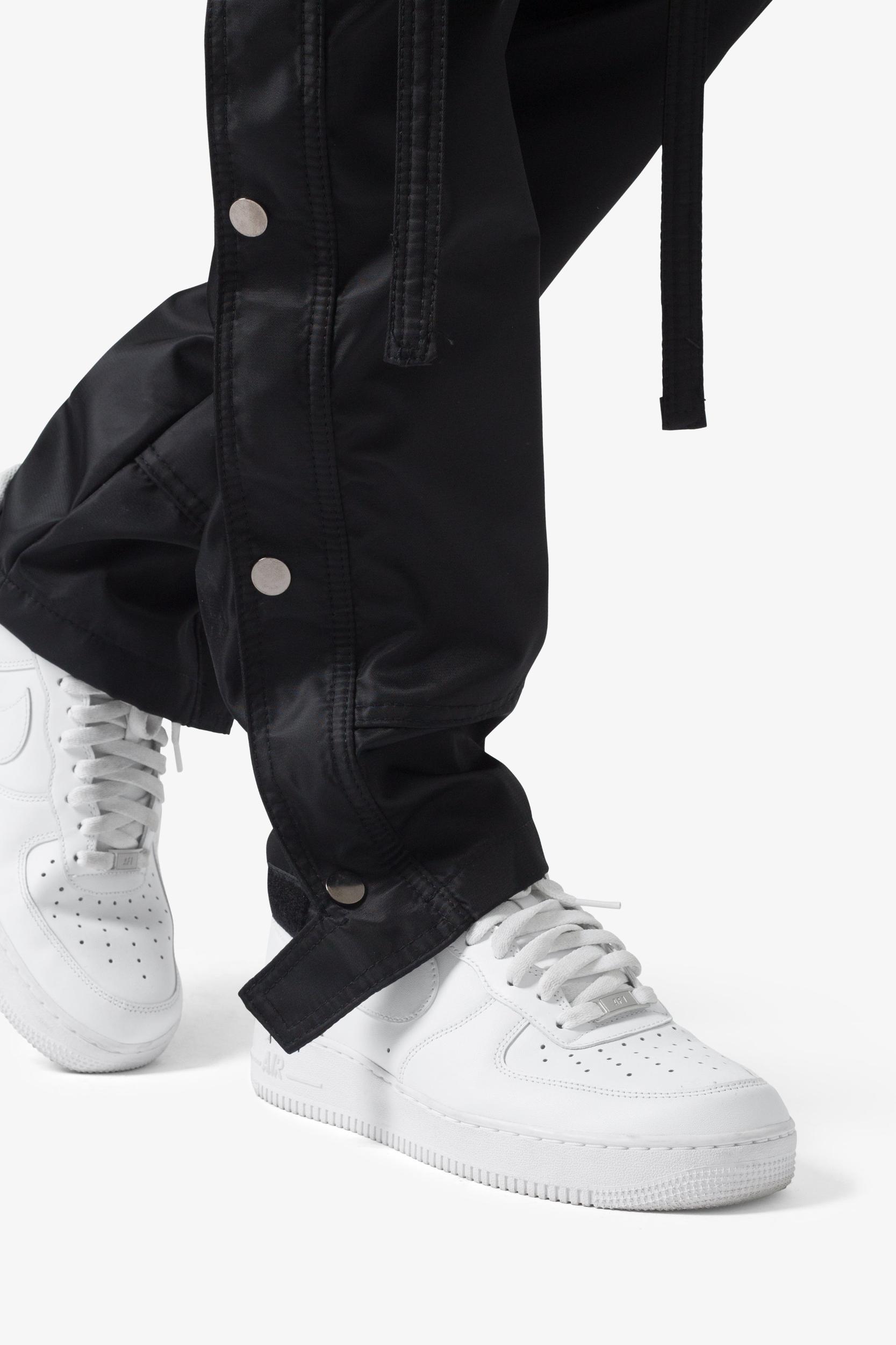 Snap Zipper II Cargo Pants - Black Male Product Image