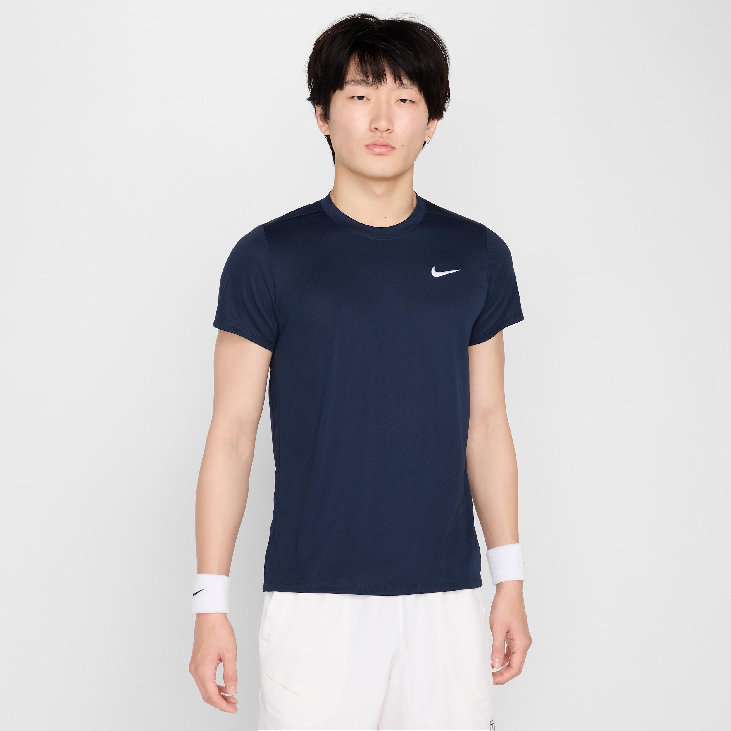 Nike Mens Court Victory Dri-FIT Tennis Top | FZ6921-451 Product Image