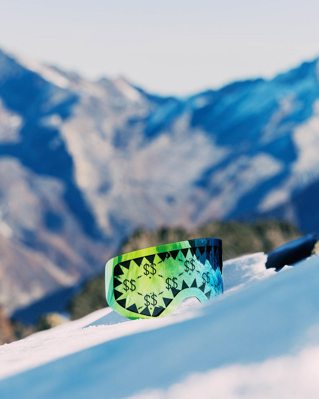 THE STREET MOUNTAIN SKI GOGGLES (INTERCHANGEABLE 3 LENSES) Product Image