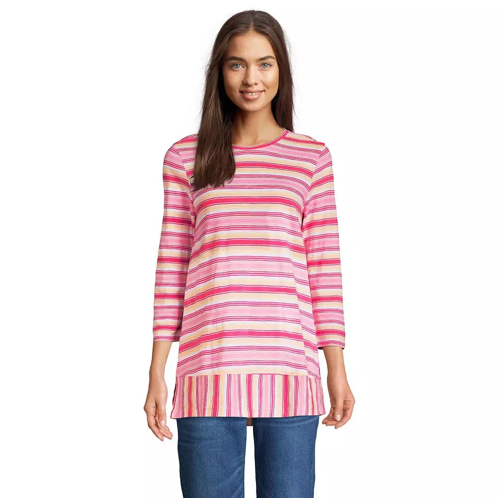 Women's Lands' End Slub Jersey Swing Tunic,  Product Image