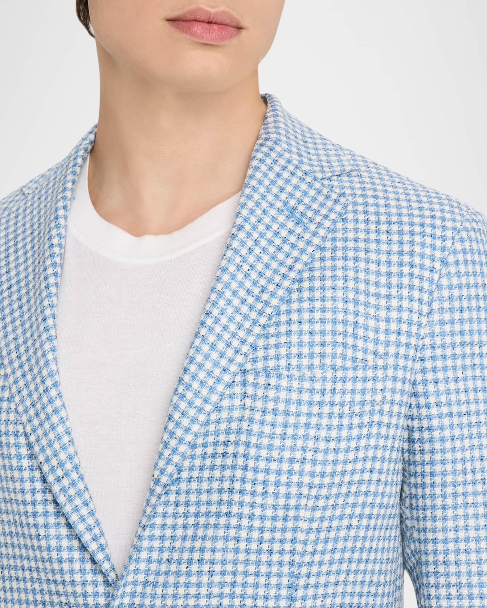 Men's Houndstooth Single-Breasted Sport Coat Product Image