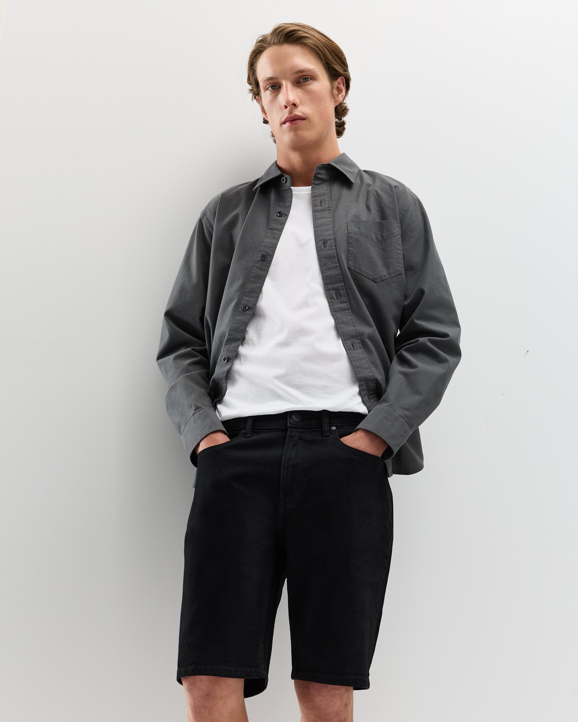 Quince | Men's Warren Stretch Denim Shorts 10" Organic Cotton Product Image