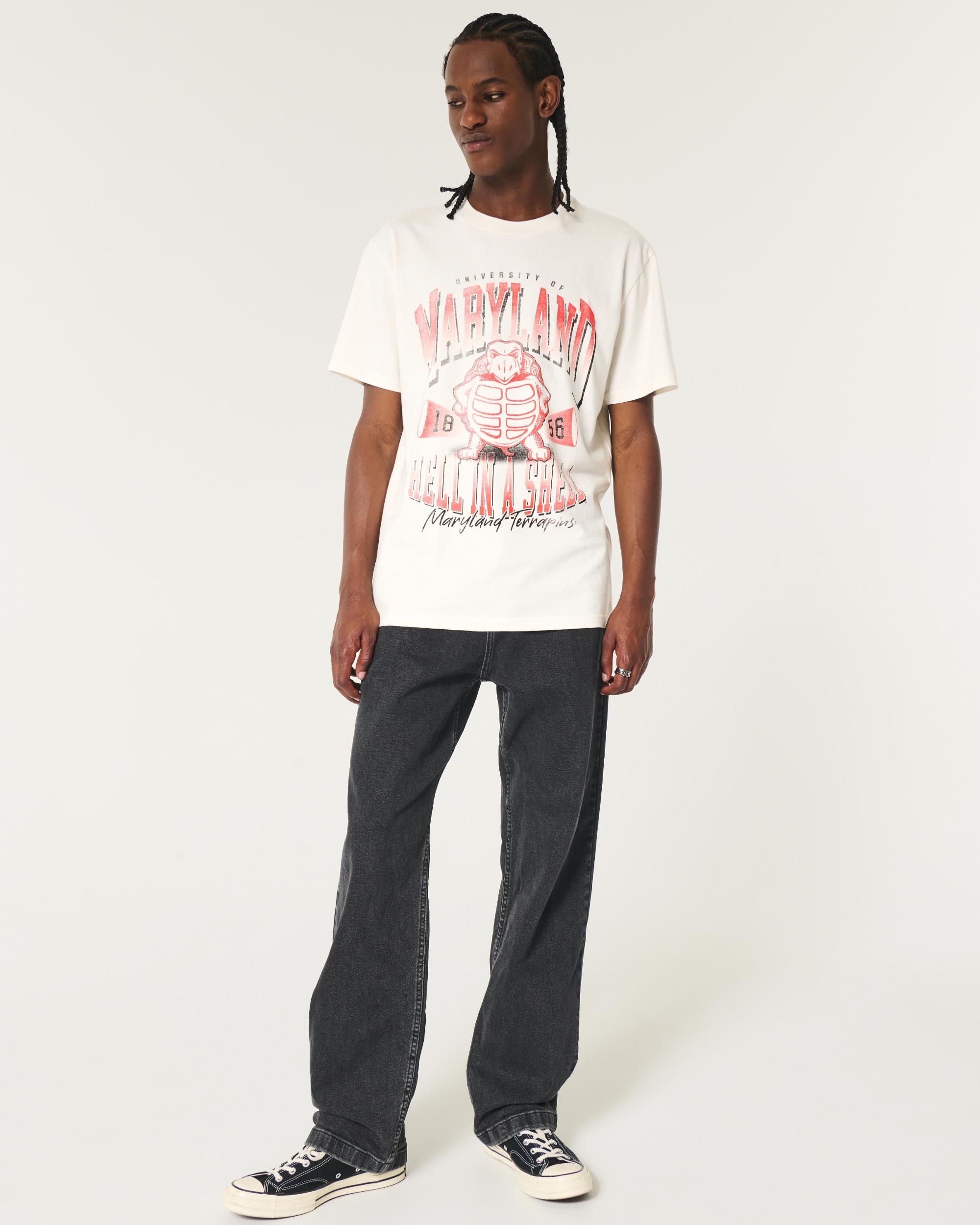 Relaxed University of Maryland Terrapins Graphic Tee Product Image