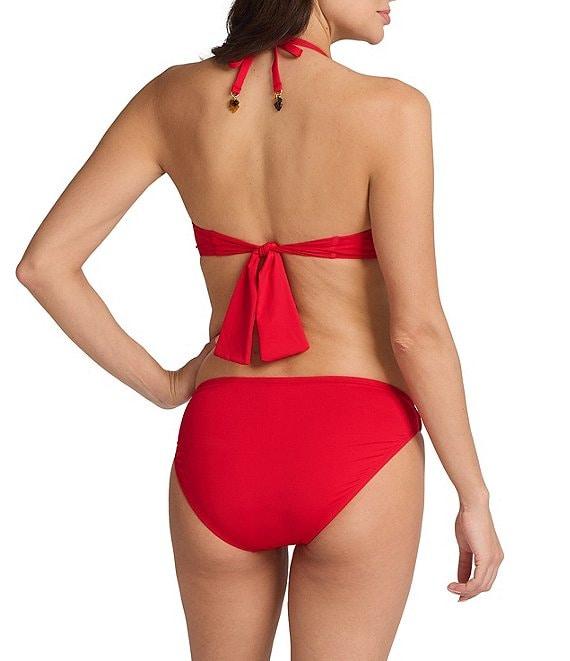 Tommy Bahama Pearl Novelty Solid Tortoise Shell Ring Hipster Swim Bottom Product Image