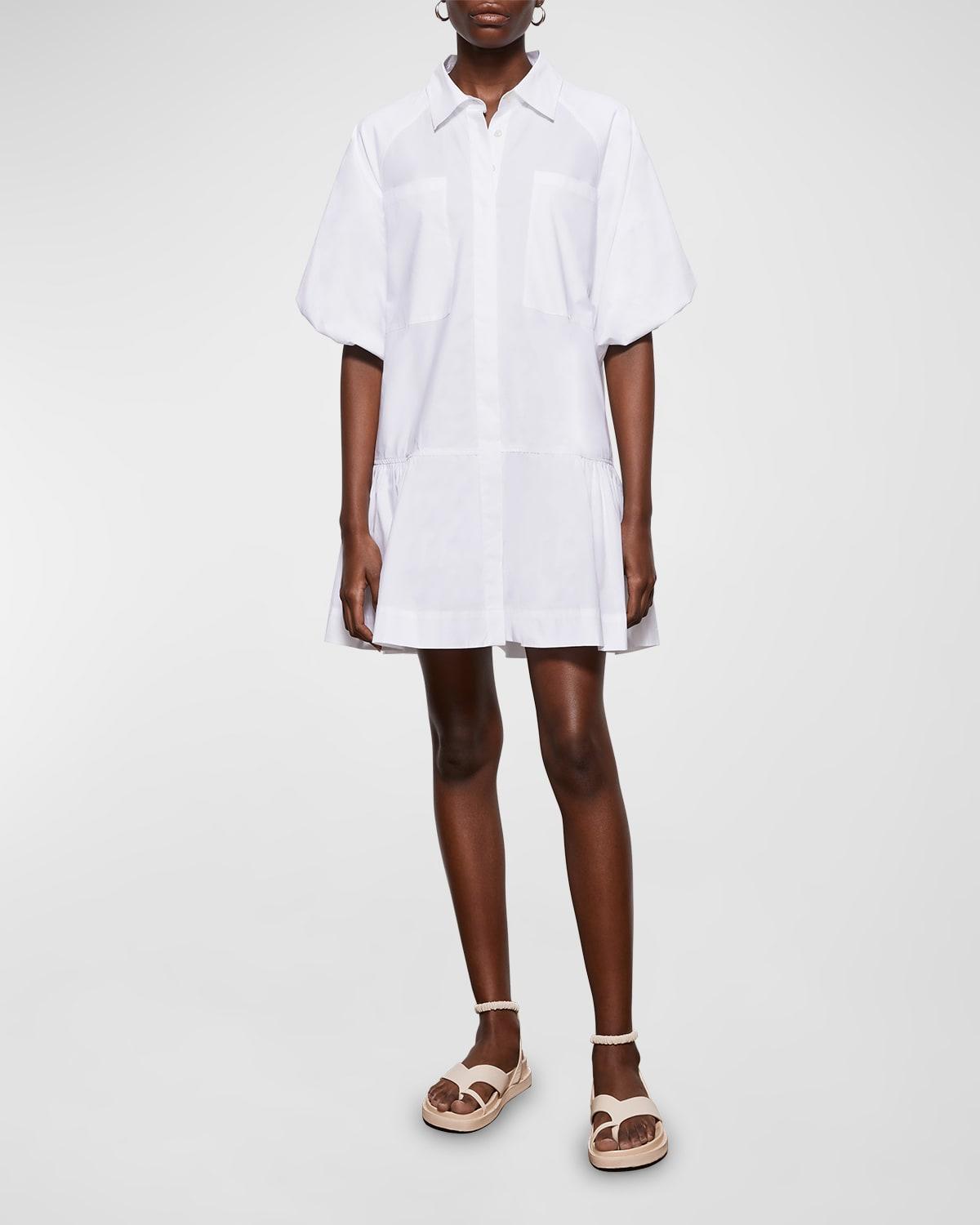Womens Crissy Cotton Poplin Shirtdress Product Image