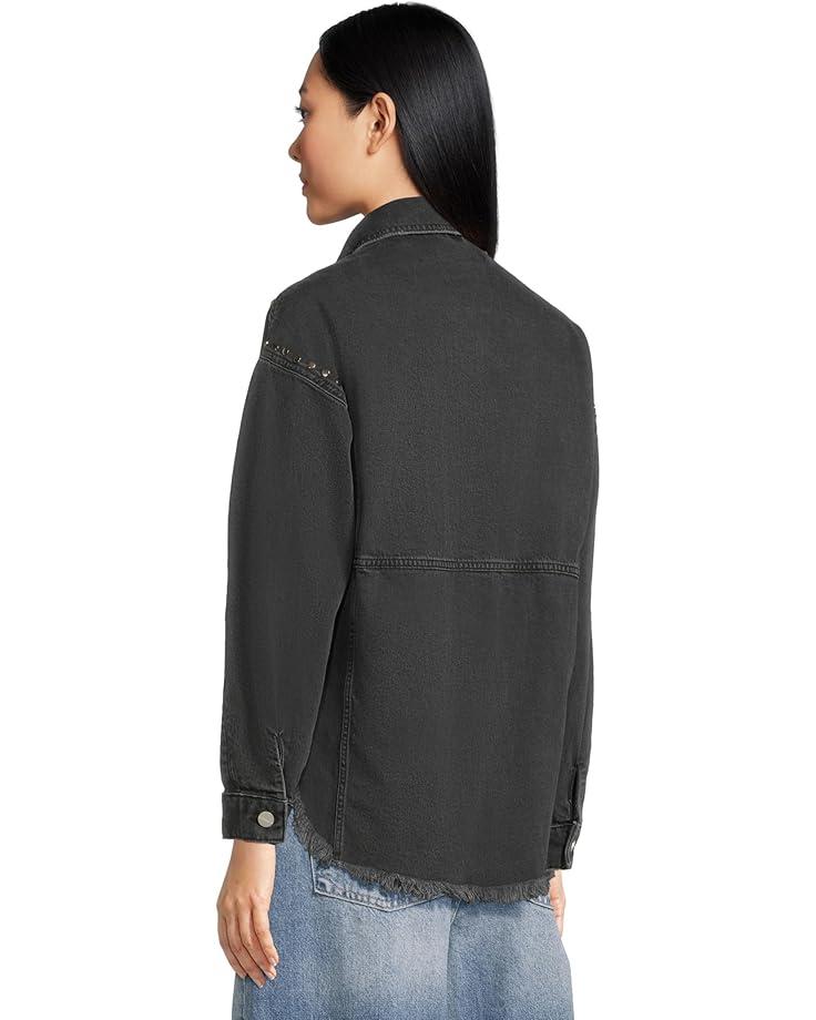 Faye Flocked Dress Product Image