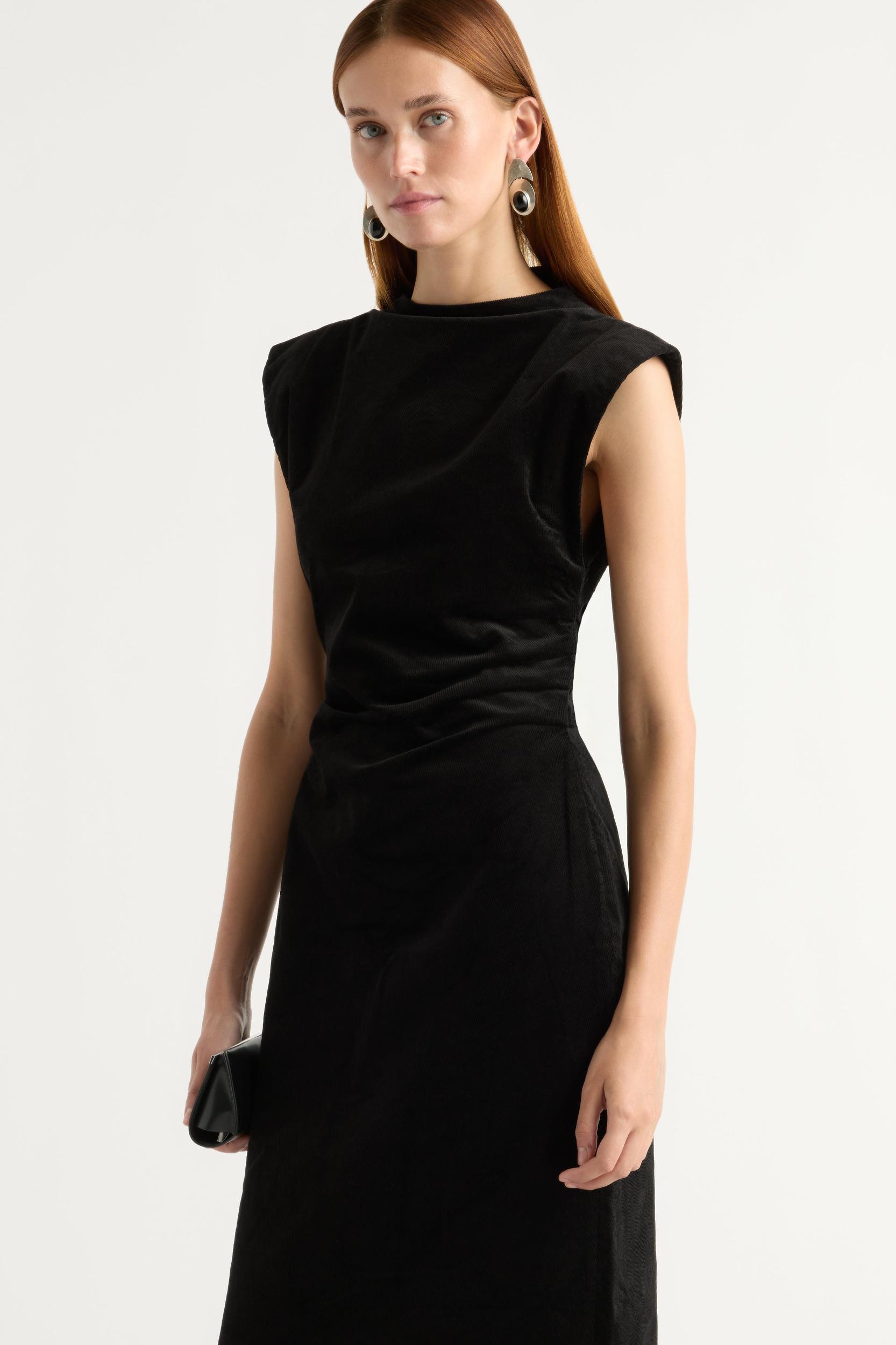 Cambria Structured Corduroy Dress Product Image