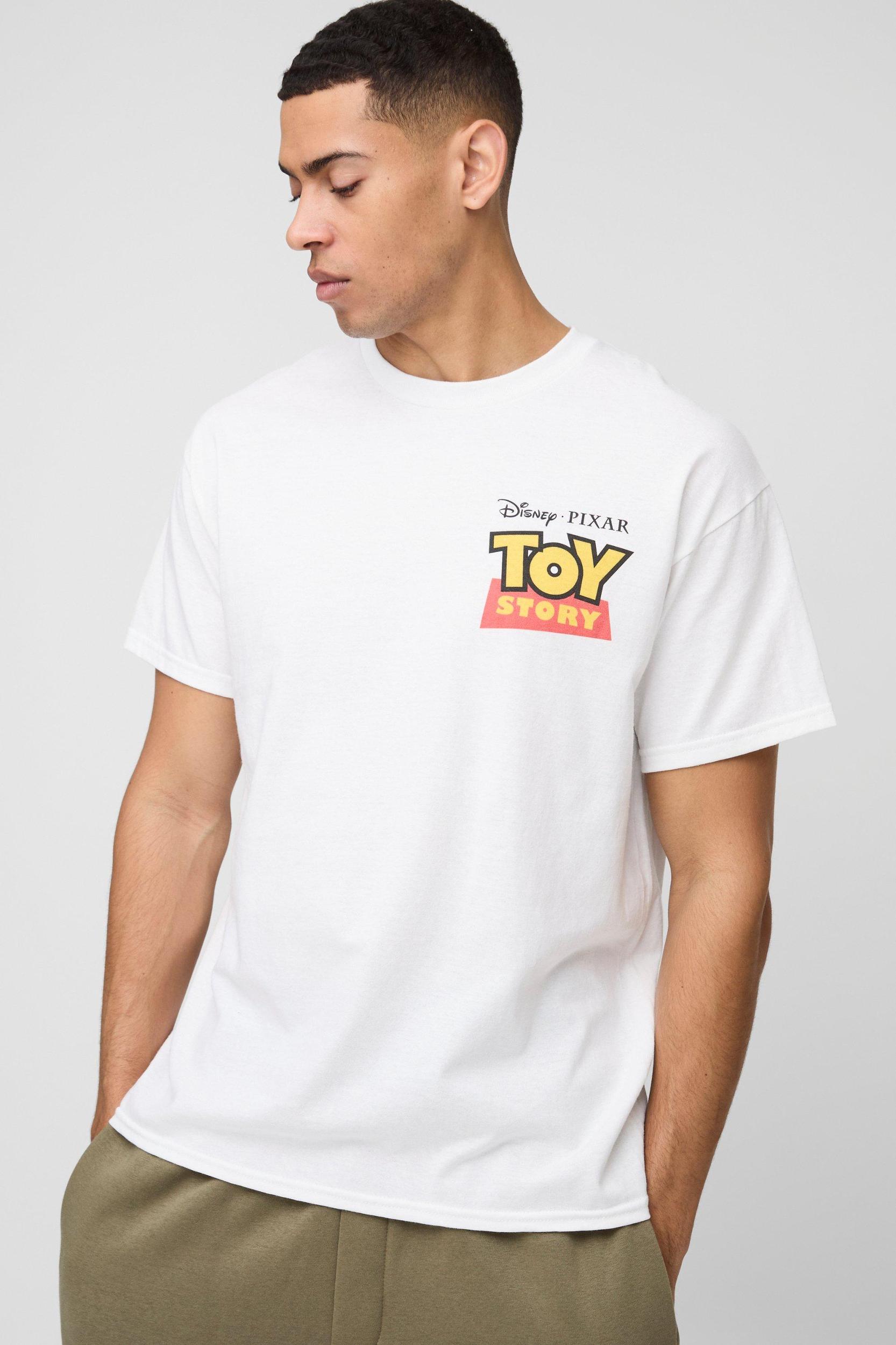 Oversized Disney Toy Story License Graphic T Shirt | boohooMAN USA Product Image