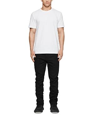 Purple Brand Slim Straight Jeans in Raw Black Product Image