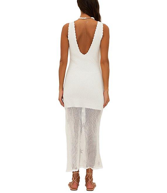 Beach Riot Diana Crochet Flowers Swim Cover-Up Dress Product Image