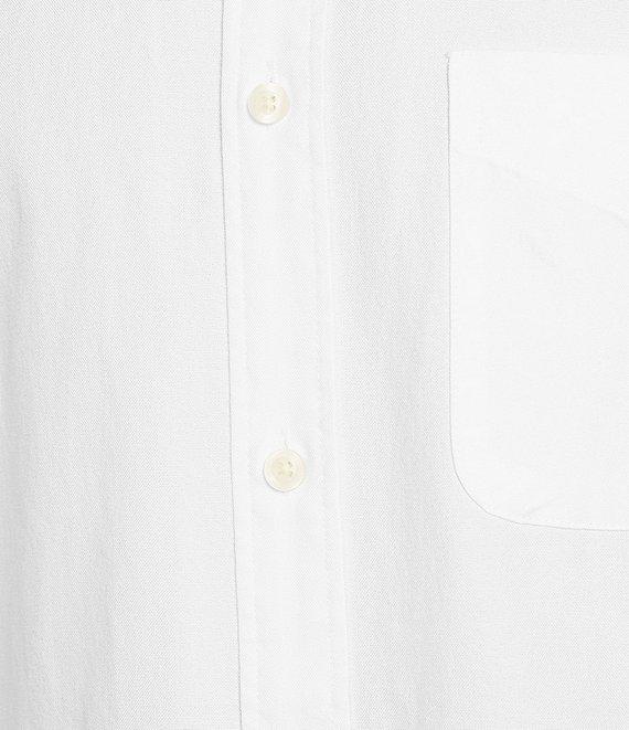 Roundtree & Yorke Short Sleeve Solid Oxford Sport Shirt Product Image