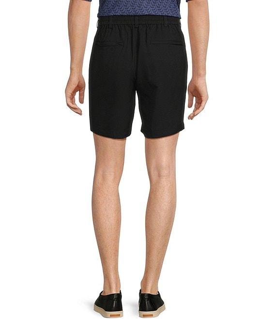 Roundtree & Yorke 7#double; Mid Rise Flat Front Performance Shorts Product Image