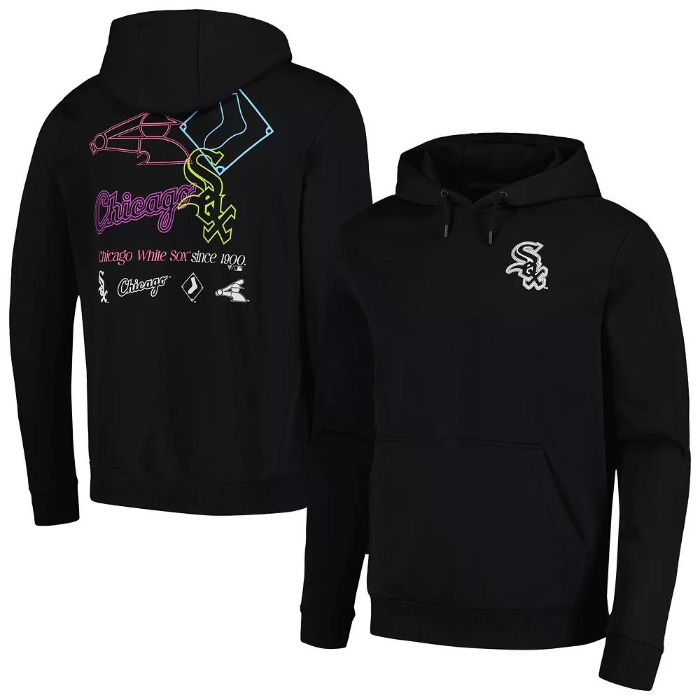 Men's Levelwear Black Chicago White Sox Podium Vintage Pullover Hoodie,  Product Image