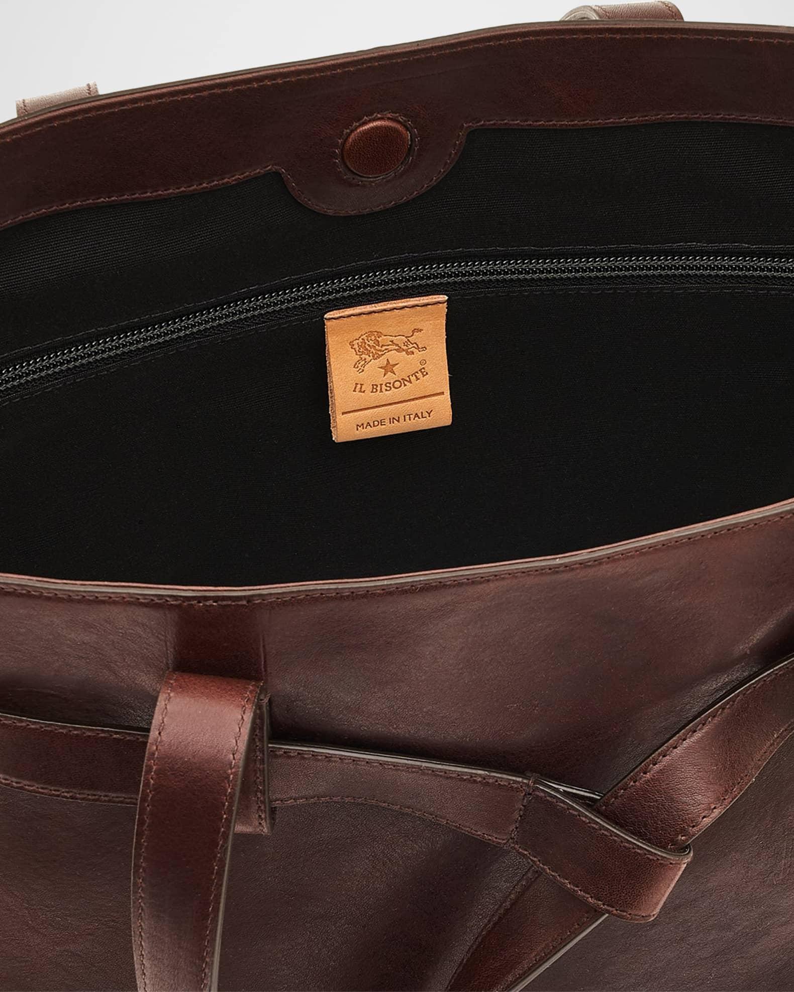 Elisa East-West Leather Tote Bag Product Image